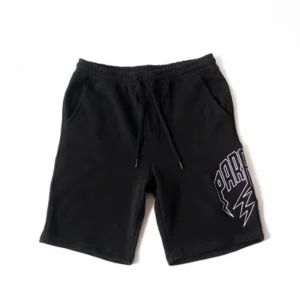 Lightning Arc Logo Sweatshorts (Black)