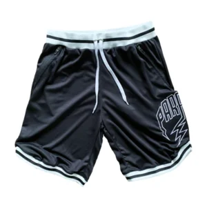 Lightning Arc Logo Varsity Shorts