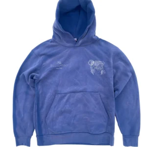 The Blueprint Lightning Arc Logo Pull Over Hoodie (Vintage Blue)