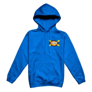 POP ART LIGHTNING ARC LOGO HOODIE (BLUE)