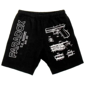 “G-LOCK BLUEPRINT” SWEATSHORTS (BLACK)