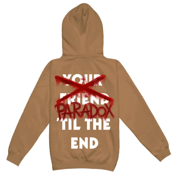 HALLOWEEN FAMILY & FRIENDS EXCLUSIVE PULL OVER HOODIE TIFFANY (TAN)